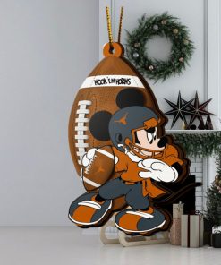 Ncaa Texas Longhorns Mickey Mouse Christmas Ornament