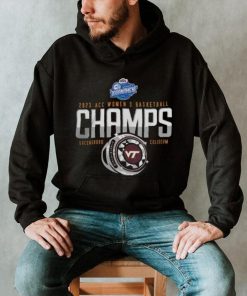 Ncaa Virginia Tech Hokies 2023 ACC Women’s Basketball Champions Hoodie Shirt