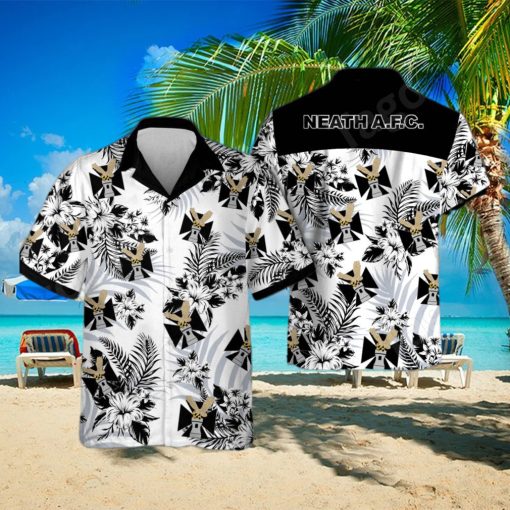 Neath FC Cymru Premier Hawaiian Shirt