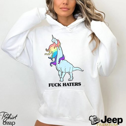 Neatoshop Fuck Haters Long Sleeve T Shirt