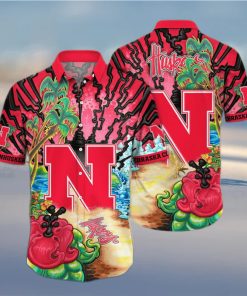 Nebraska Cornhuskers NCAA Hawaiian Shirt Beach Gift For Him