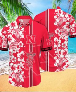 Nebraska Cornhuskers NCAA Hawaiian Shirt Ocean Wavestime Aloha Shirt