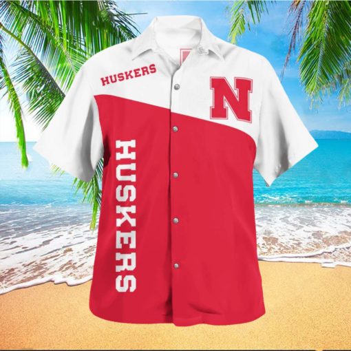 Nebraska Cornhuskers Palm 3D Hawaiian Shirt Best For Fans Beach Gift For Men And Women