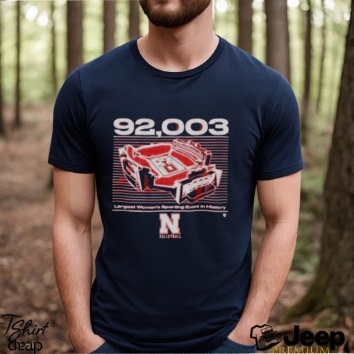 Nebraska Volleyball 92003 T Shirt