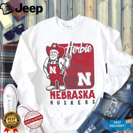 Nebraska huskers herbie mascot shirt