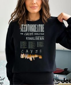 Needtobreathe The Caves World Tour 2023 Tickets Merch, The New Album Caves Shirt, Needtobreathe Tour Dates 2023 With Special Guest Judahs & The Lion T Shirt