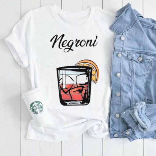 Negroni Cocktail Recipe Shirt