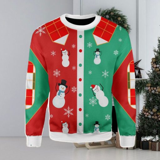 Nell’s Snowmen On The Kelly Clarkson Show Ugly Christmas Sweater Xmas Gift Men And Women Christmas Sweater