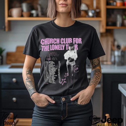 Nessa Barrett Church Club For The Lonely Tour 2023 Merch, Nessa Barrett 2023 Tour Shirt, Nessa Barrett 2023 Tour With Support From May A Shirt