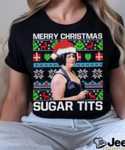 Nessa Jenkins Merry Christmas Sugar Tits Ugly Christmas Shirt