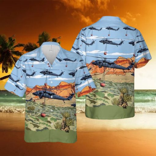 Nevada Army National Guard UH 60 Blackhawk Hawaiian Shirt For Men And Women Gift