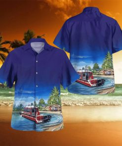 Nevada Tahoe Douglas Fire Protection District Fireboat Hawaiian shirt