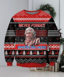 Never Forget American Hero Knitting Pattern For Womens Ugly Sweater