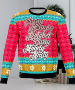 Never Ratchet Funny Ugly Sweater Christmas Party