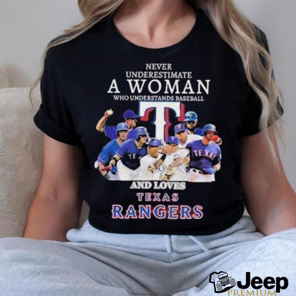 Never Underestimate A Woman Who Understand Baseball And Loves St