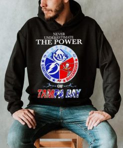 Never underestimate the power of Tampa Bay sports shirt