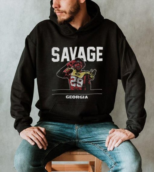 New Arrivals Georgia Football Christopher Smith Ii Savage Hoodie Shirt