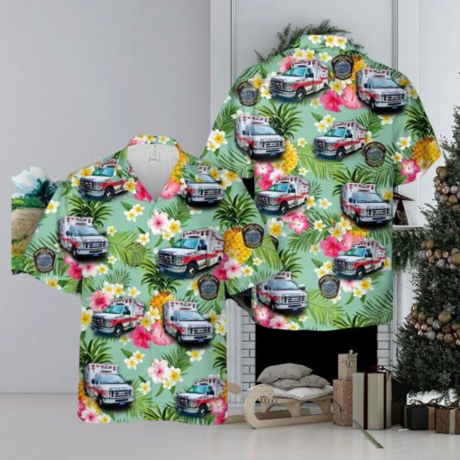 New Bedford EMS 3D Hawaiian Shirt Summer Holiday Gift For Men And Women