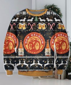 New Belgium 3D Ugly Christmas Sweater Christmas Gift