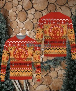 New Belgium Brewing Beers s Beer Vintage Logo Ugly Christmas Sweater Gift For Men And Women