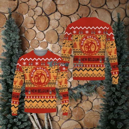 New Belgium Brewing Beers s Beer Vintage Logo Ugly Christmas Sweater Gift For Men And Women