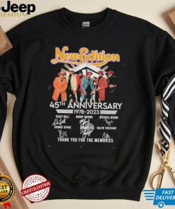 New Edition 45th Anniversary 1978 – 2023 Thank You For The Memories T Shirt