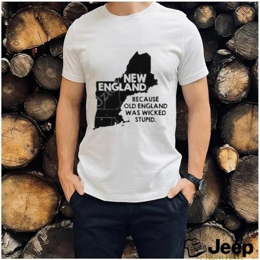 New England Because Old England Was Wicked Stupid Shirt