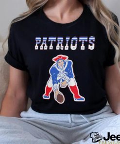 New England Patriot mascot logo team shirt