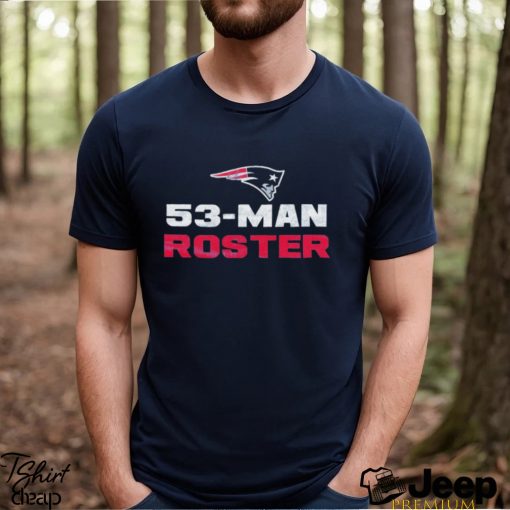 New England Patriots 53 Man Roster Shirt