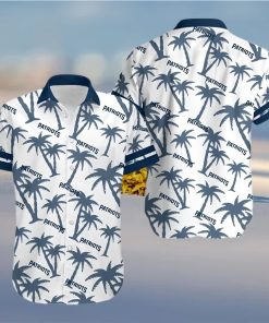 New England Patriots Coconut Tree Nfl Hawaiian Shirt