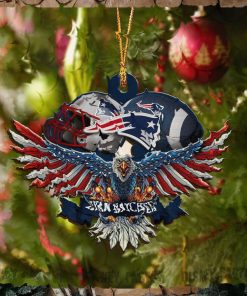 New England Patriots Decorations, Eagles Christmas Ornaments