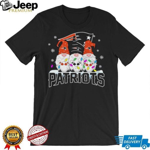 New England Patriots Football Gnomes Christmas 2023 shirt