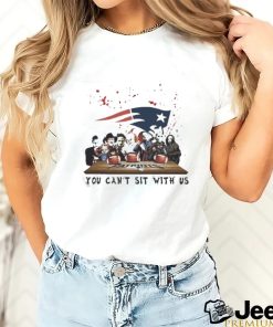 New England Patriots Horror Movie Characters Team You Can’t Sit With Us Halloween 2023 Shirt