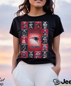 New England Patriots Legends Players 2023 Signatures shirt