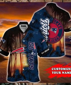 New England Patriots NFL Customized Summer Hawaii Shirt For Sports Enthusiasts