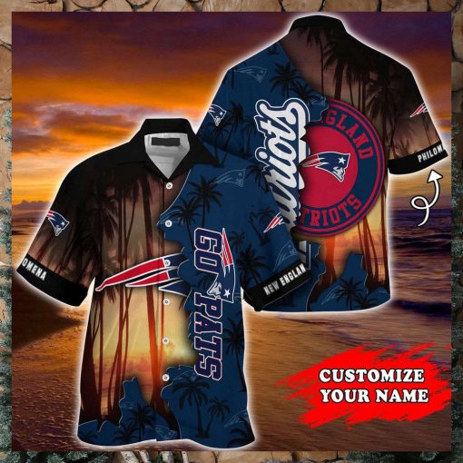 New England Patriots NFL Customized Summer Hawaii Shirt For Sports Enthusiasts