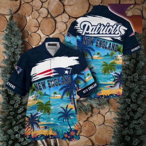 New England Patriots NFL Customized Summer Hawaii Shirt For Sports Fans