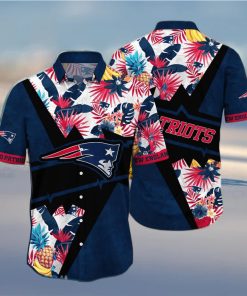 New England Patriots NFL Flower Hawaiian Shirt Gift For Men Women Fans hawaiian shirt