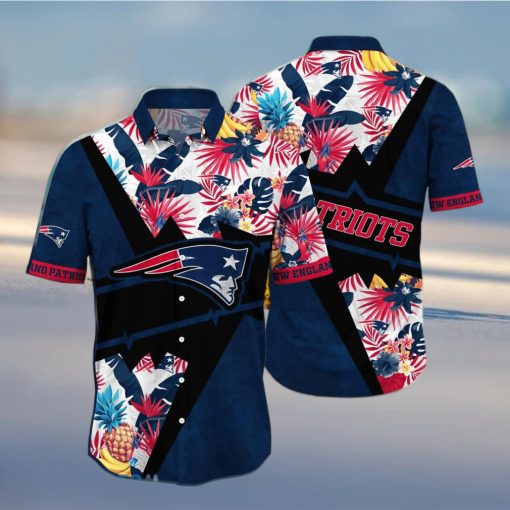 New England Patriots NFL Flower Hawaiian Shirt Gift For Men Women Fans hawaiian shirt