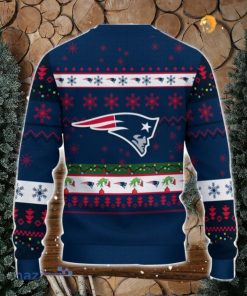 New England Patriots NFL Grinch Hand Funny Christmas Gift Ugly Christmas Sweater Gift Ideas For Fans