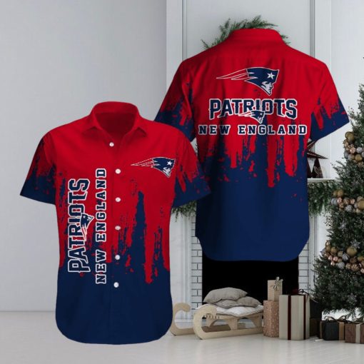 New England Patriots NFL Men Hawaiian Shirt – Patriots Hawaiian Shirt