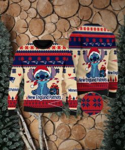 New England Patriots NFL Stitch New Ugly Christmas Sweater For Men And Women Gift Fans