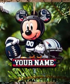 New England Patriots Ornaments, Mickey Christmas Decorations, Nfl Football Christmas