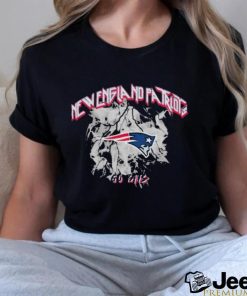 New England Patriots Wear By Erin Andrews Boyfriend T Shirt