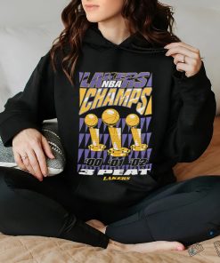 New Era Los Angeles Lakers 3 Peat Tee shirt