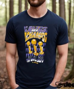 New Era NBA West Coast Champions LA Lakers T shirt