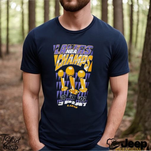 New Era NBA West Coast Champions LA Lakers T shirt