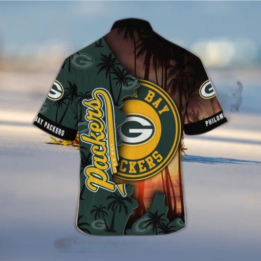 New Green Bay Packers Nfl Customized Summer Leobees 3D Awesome Hawaiian Shirt
