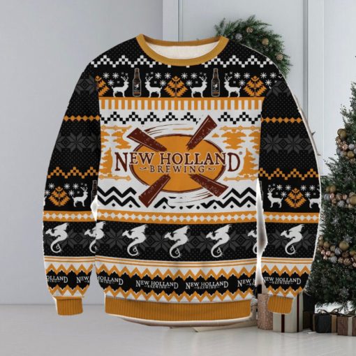 New Holland 3D Ugly Christmas Sweater Christmas Gift