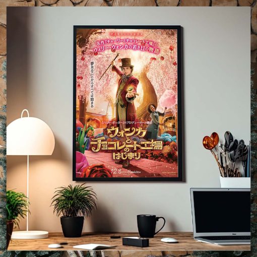 New International Poster Fo Paul King’s Wonka Home Decor Poster Canvas